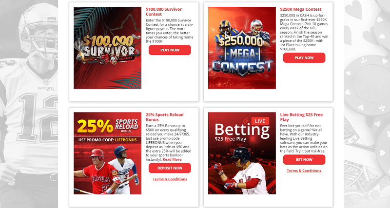 bet online promotions